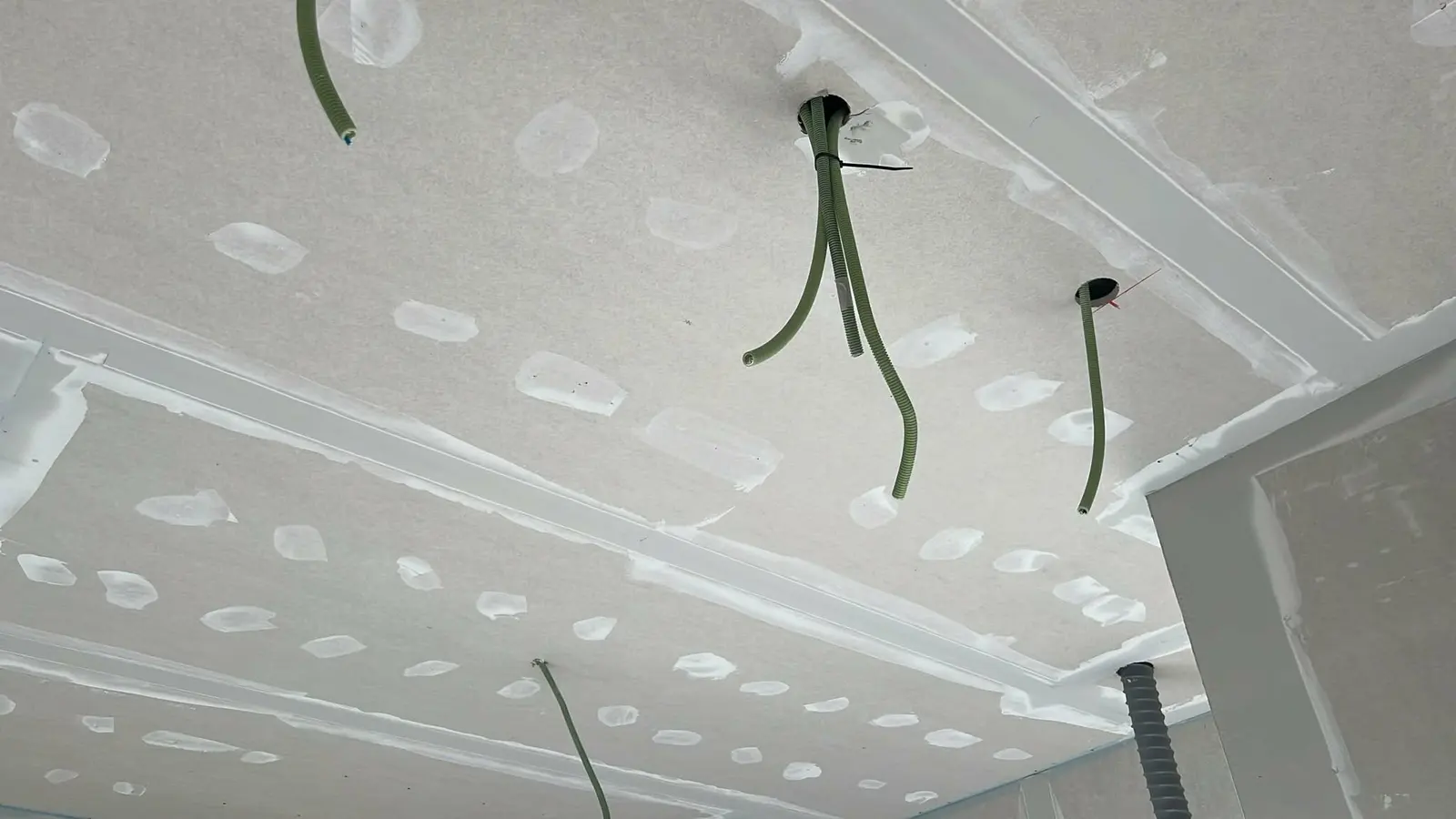 Plafond en plaques de plâtre